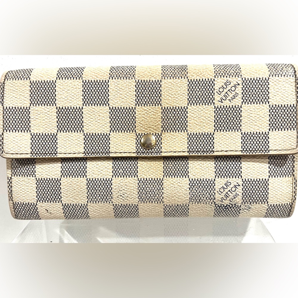 Louis Vuitton Damier Azur Snap Continental Wallet